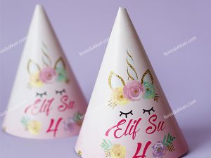 Unicorn Parti Şapkaları