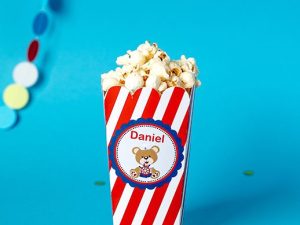Teddy Sailor  Popcorn Kutuları