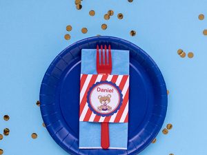 Teddy Sailor Peçete Etiketli