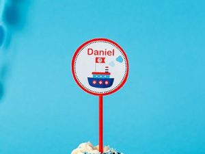 Sailor Cupcake Topperler