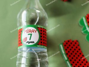 Uğur Böceği Su/Limonata Etiketler