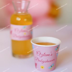 Kelebek BABY SHOWER Bardaklar