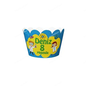 Crazy Profesör Cupcake Sargıları