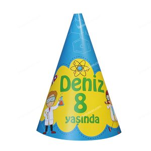 Crazy Profesör Parti Şapkaları