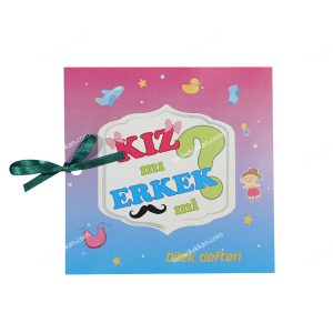 Cinsiyet Partisi HE or SHE Dilek Defteri