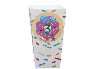 Let's Donut Popcorn Kutuları