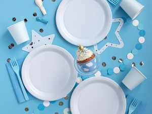 Mavi Makaron Tabaklar