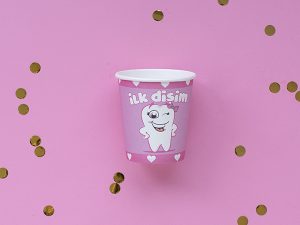 İlk Dişim Bardaklar Pembe