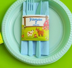 Küçük Çiftçi Peçete Etiketli