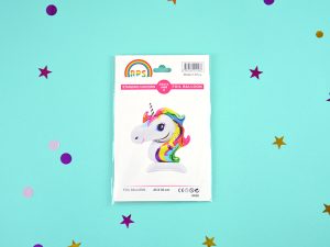 Standlı Unicorn Folyo Balon