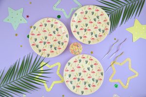 Ananas Flamingo Tabaklar