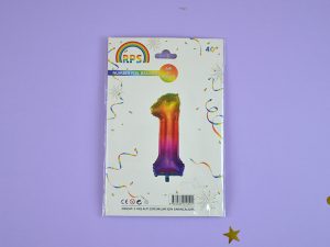 Gradient 1 Rakamı Folyo Balon