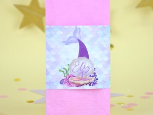 Deniz Kızı Peçete Etiketli