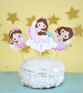 Little Fairy 3lü Pasta Topper Seti