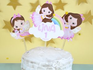 Little Fairy 3lü Pasta Topper Seti