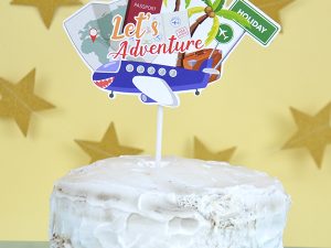 Let's Adventure Pasta Topper