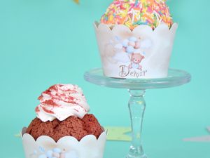 Balonlu Teddy Cupcake Sargıları