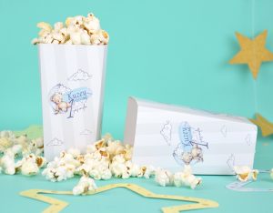 Teddy Moon Popcorn Kutuları