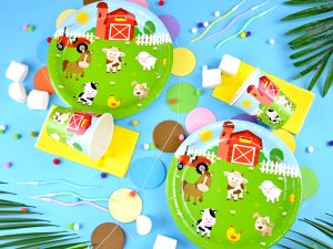 Çiftlik Hayvanları Tabaklar