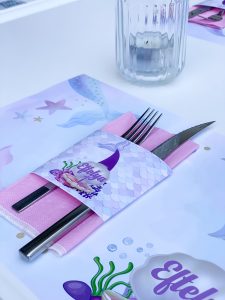 Deniz Kızı Peçete Etiketli