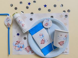 Balonlu Teddy Amerikan Servis