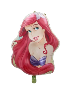 Deniz Kızı Kafa Folyo Balon