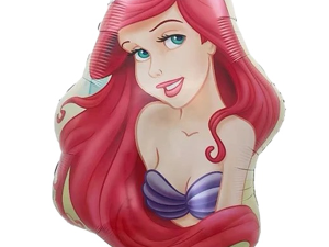 Deniz Kızı Kafa Folyo Balon