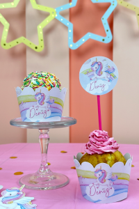 Little Unicorn Cupcake Sargıları