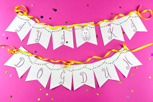 Sevimli Tavşan Bayraklar