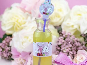 Sevimli Tavşan Su/Limonata Etiketler