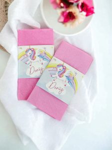 Little Unicorn Peçete Etiketli