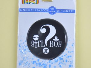 Boy or Girl Cinsiyet Belirleme Balonu (Mavi)