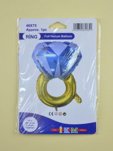Pırlanta Yüzük Folyo Balon