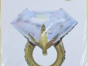 Pırlanta Yüzük Folyo Balon