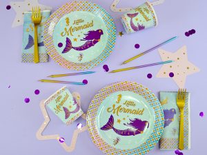 Deniz Kızı Little Mermaid Tabaklar