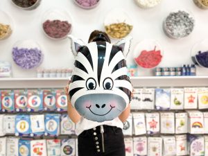 Zebra Folyo Balon