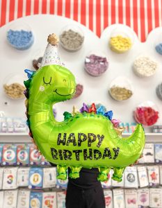 Dinozor Happy Birthday Folyo Balon