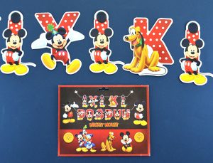 Mickey Mouse İyi ki Doğdun Bayraklar