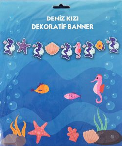 Deniz Kızı Figürlü Bayraklar