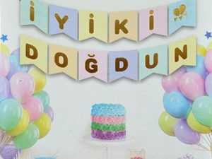 İyi ki Doğdun Bayraklar