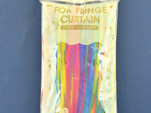 Metalik Gökkuşağı Masa Kenarı Eteği Ve Fon Süsü