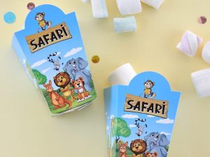 Safari Popcorn Kutuları