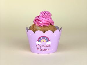 Classic Rainbow Cupcake Sargıları