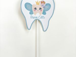 Dişim Çıktı Cupcake Topperler