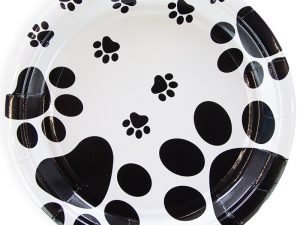 Siyah Beyaz Patili Tabaklar