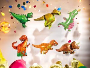 JURASSIC SET 6’LI FOLYO BALON