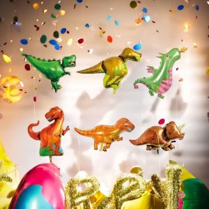 JURASSIC SET 6’LI FOLYO BALON