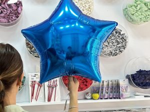 MAVİ YILDIZ FOLYO BALON 24 inch