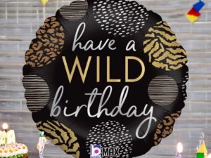 Have a Wild Birthday Folyo Balon