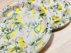 Limon Desenli Tabalaklar